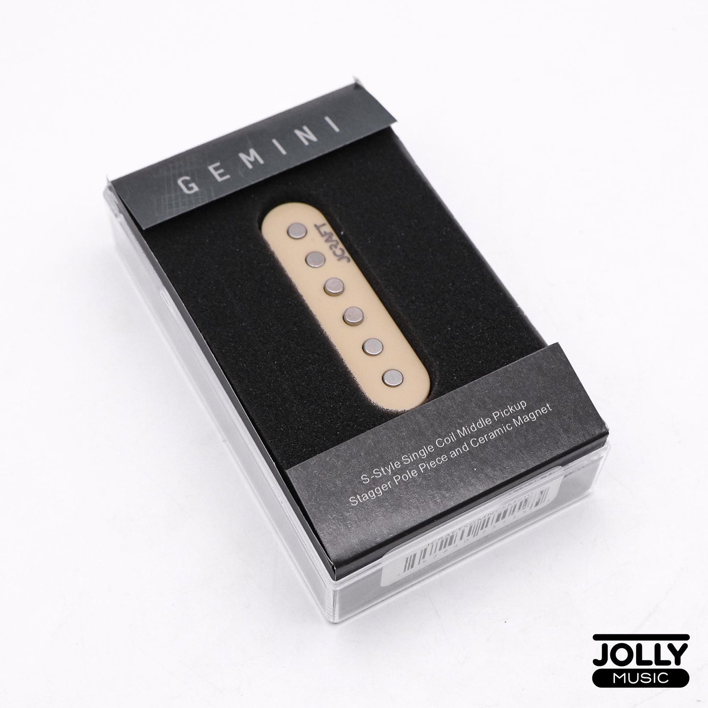 JCraft Gemini Single Coil Middle Pickup, Staggered, Ceramic