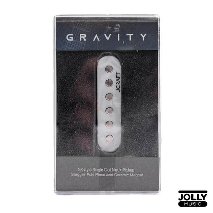 JCraft Gravity Strat Single Coil Neck Pickup, Staggered, Ceramic