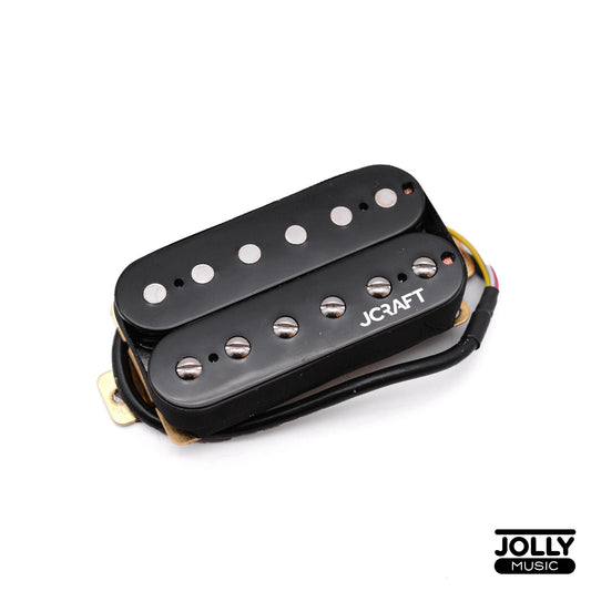 JCraft H4T Bridge Humbucker Pickup, Open, Alnico - Black