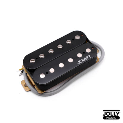 JCraft Paradise City Neck Humbucker Pickup, Open, Alnico - Black