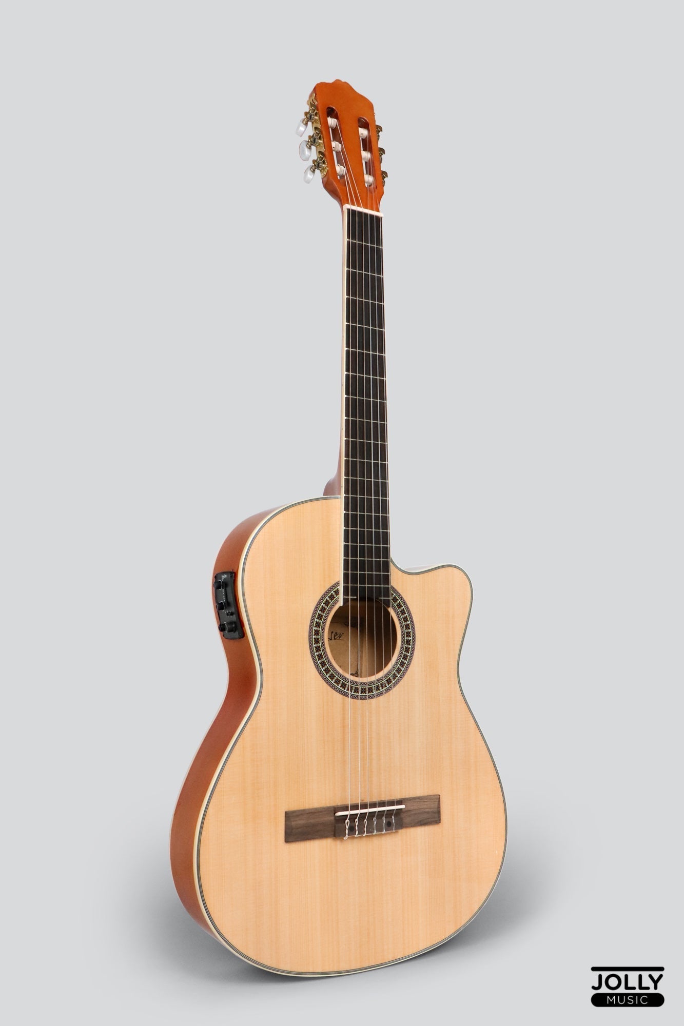 Deviser L-330-39-N EQ Classical Guitar (Natural) with Pickup