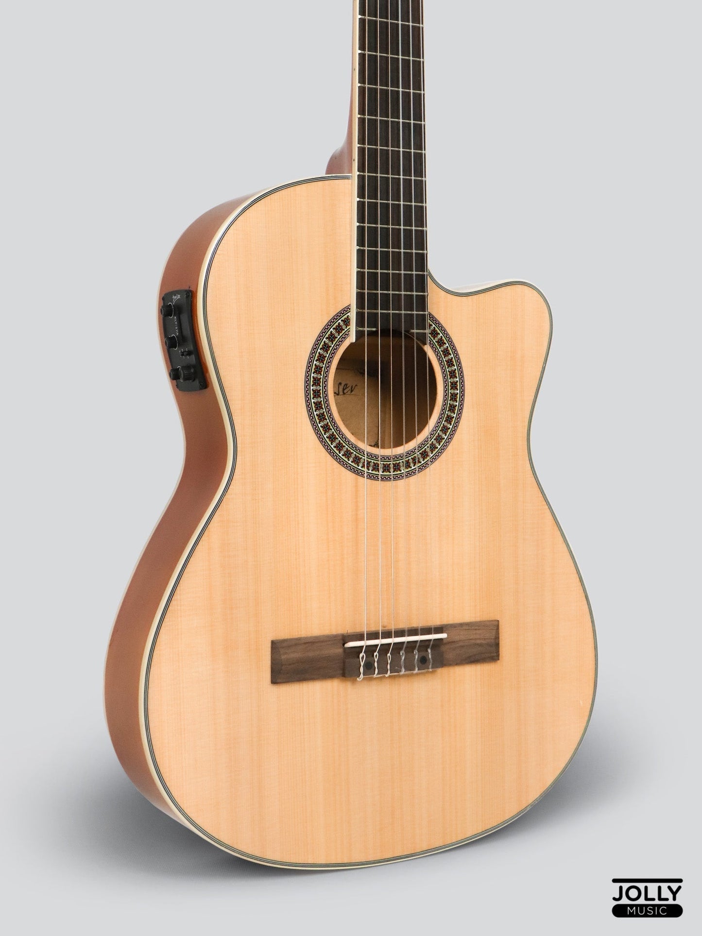 Deviser L-330-39-N EQ Classical Guitar (Natural) with Pickup