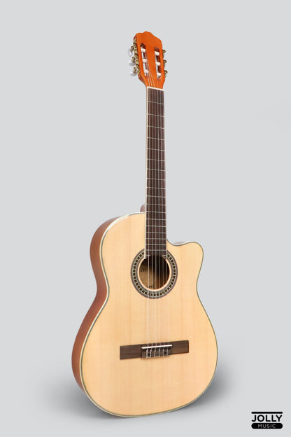 Deviser L-330-39-N EQ Classical Guitar (Natural) with Pickup