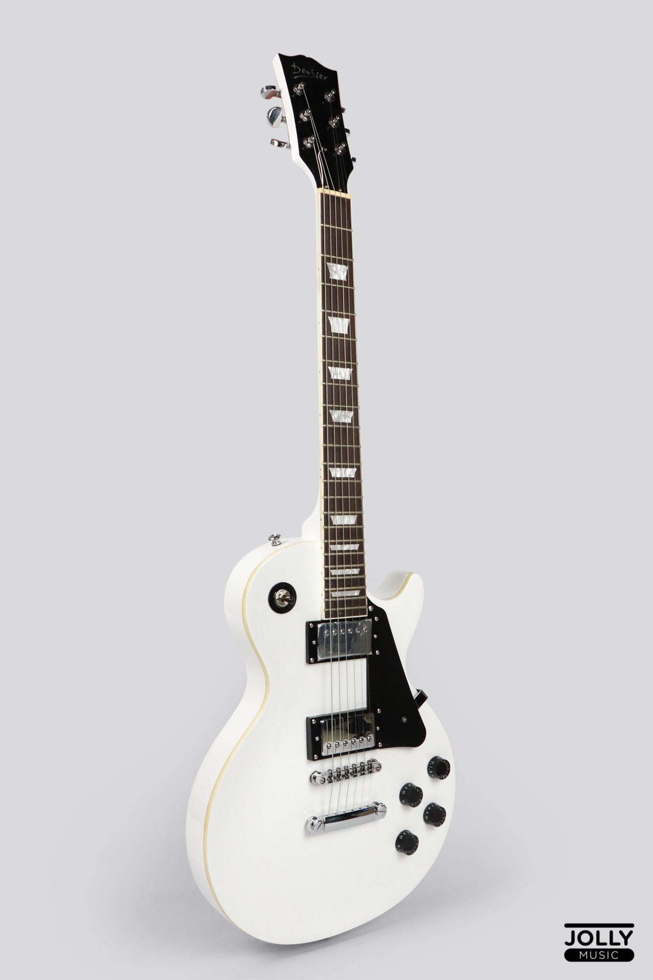 Deviser Les Paul L-G9 Electric Guitar - White