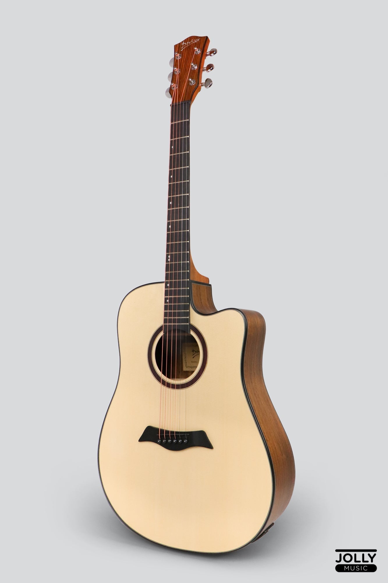 Deviser LS-570 EQ Dreadnought Acoustic-Electric Guitar