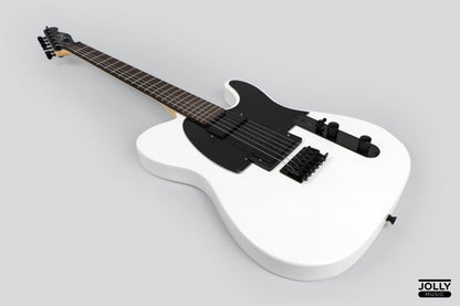 JCraft LTX-1 Double Humbucker Electric Guitar with Gigbag - Snow