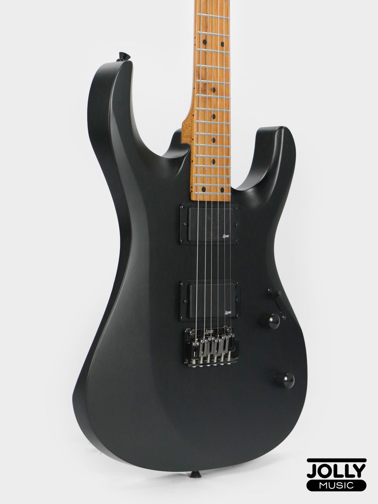 Luxars S-G37-MAX-S High Grade Electric Guitar - Black