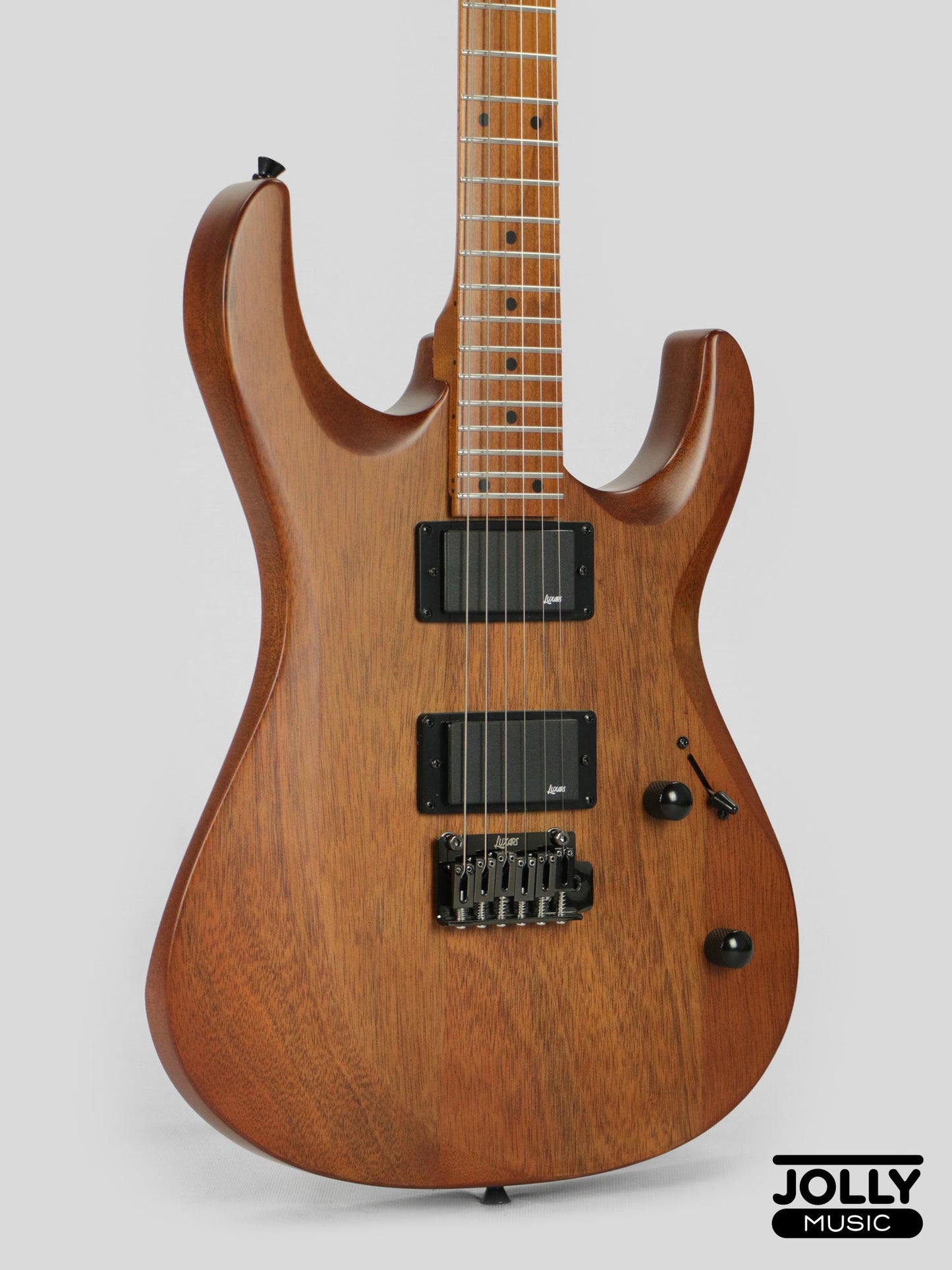 Luxars S-G37-MAX-S High Grade Electric Guitar - Natural