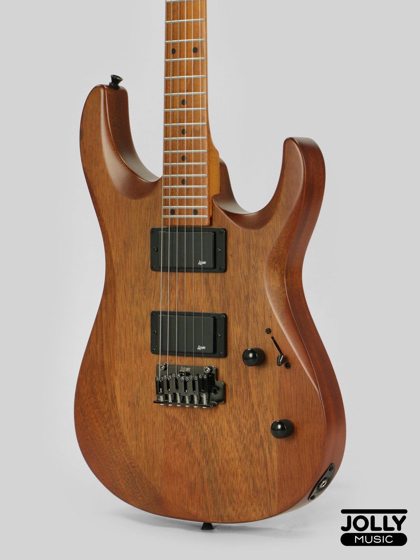 Luxars S-G37-MAX-S High Grade Electric Guitar - Natural