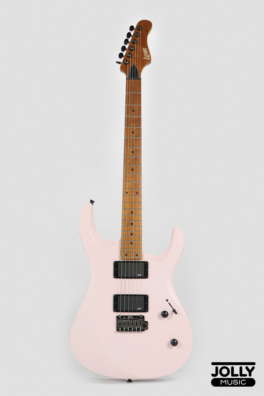 Luxars S-G37-MAX-S Superstrat High Grade Electric Guitar - Pink