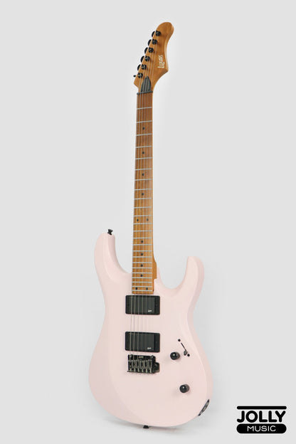 Luxars S-G37-MAX-S Superstrat High Grade Electric Guitar - Pink