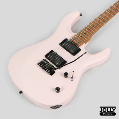 Luxars S-G37-MAX-S Superstrat High Grade Electric Guitar - Pink