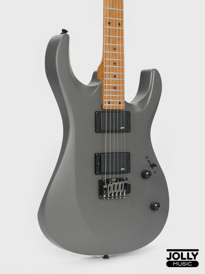 Luxars S-G37-MAX-S Superstrat High Grade Electric Guitar - Gray