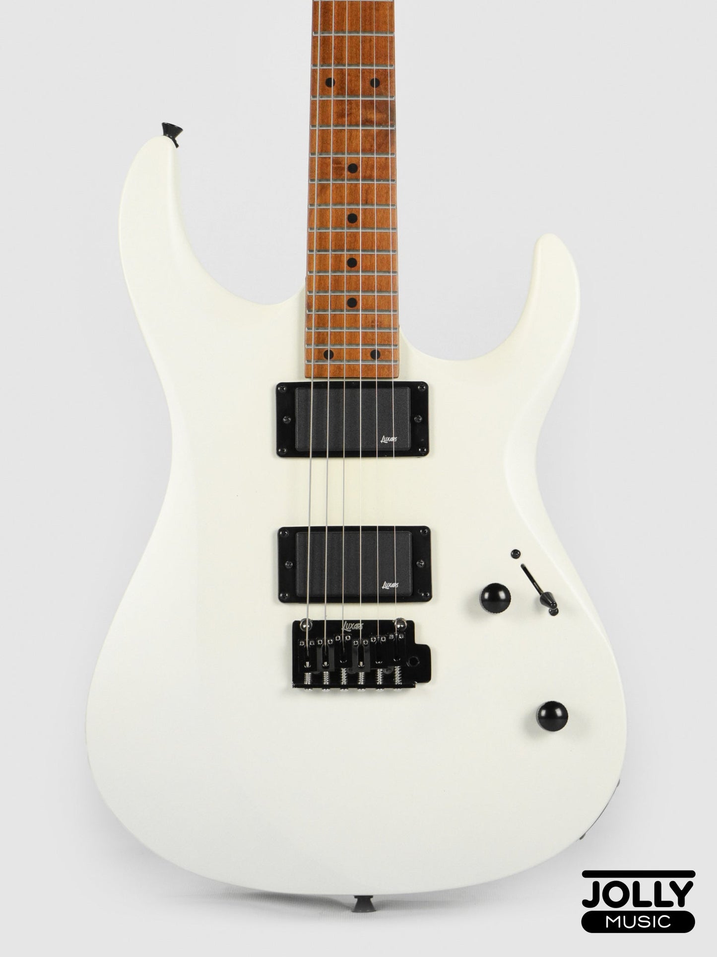 Luxars S-G37-MAX-S High Grade Electric Guitar - White