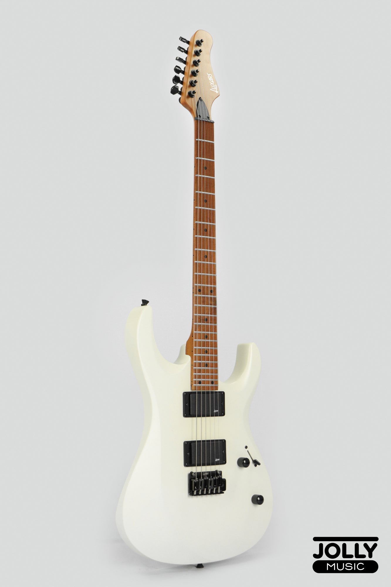 Luxars S-G37-MAX-S High Grade Electric Guitar - White