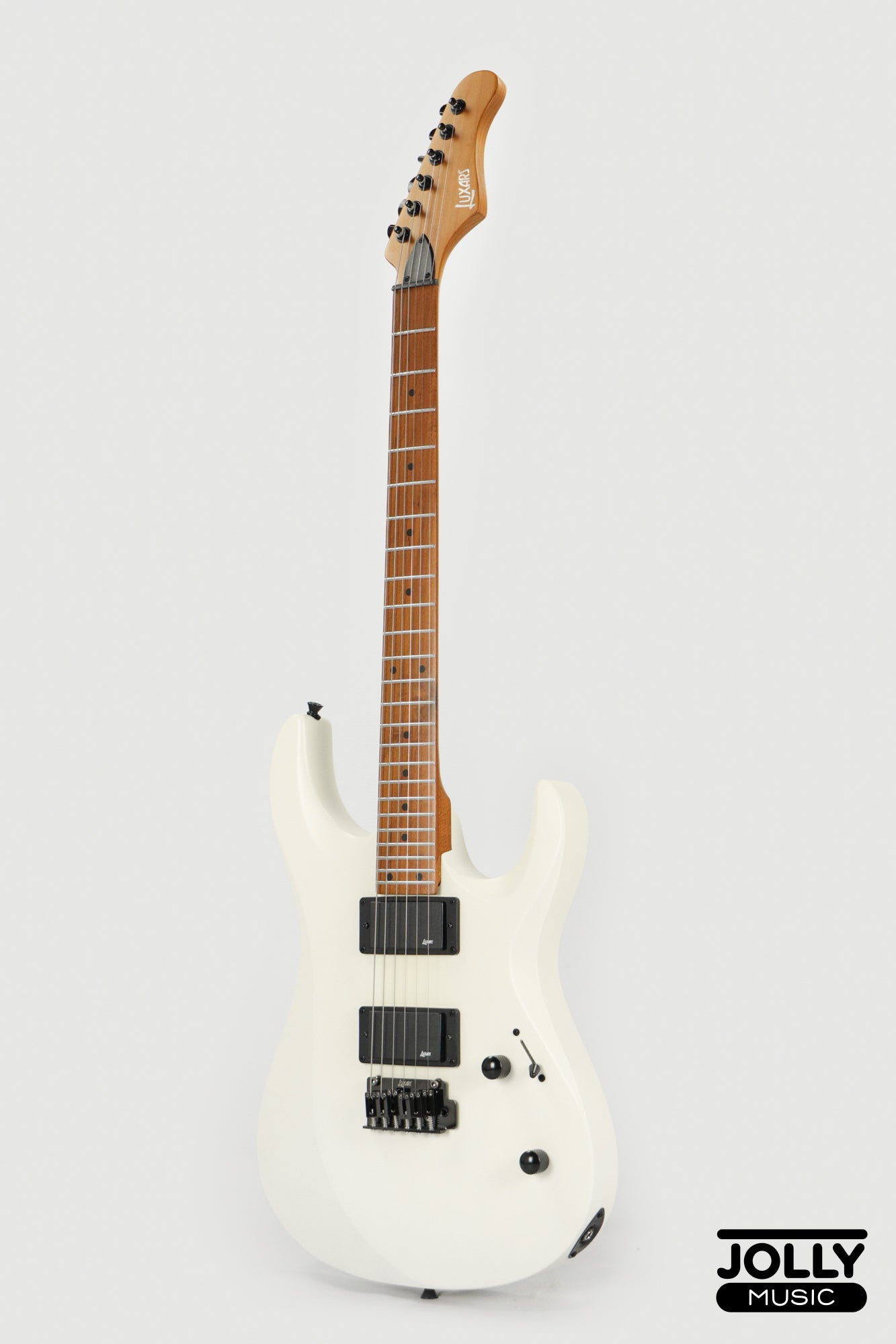 Luxars S-G37-MAX-S High Grade Electric Guitar - White