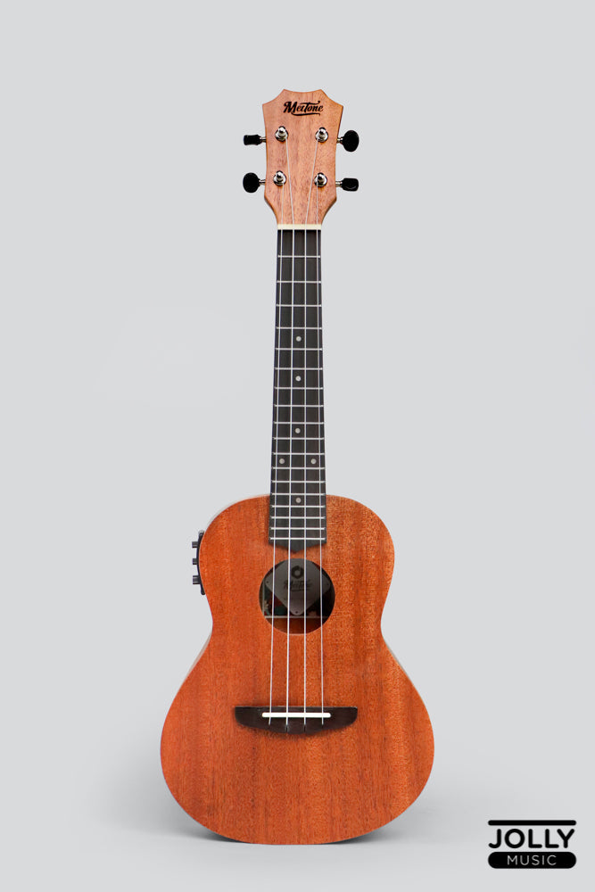 MeiTone M1-CE Concert All-Mahogany Ukulele w/ UK-T3 pickup