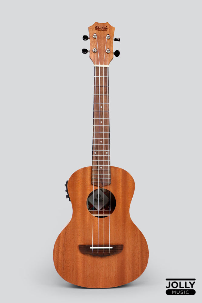 MeiTone M1-TE Tenor All-Mahogany Ukulele w/ UK-T3 pickup