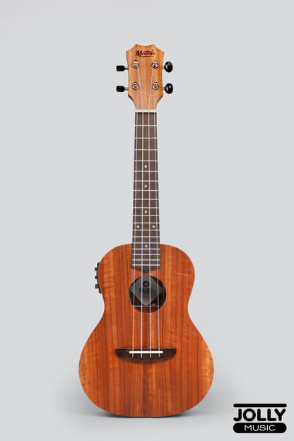 MeiTone E1-CE Concert All-Acacia Ukulele w/ UK-T3 pickup