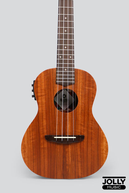 MeiTone E1-CE Concert All-Acacia Ukulele w/ UK-T3 pickup