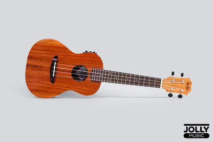 MeiTone E1-CE Concert All-Acacia Ukulele w/ UK-T3 pickup