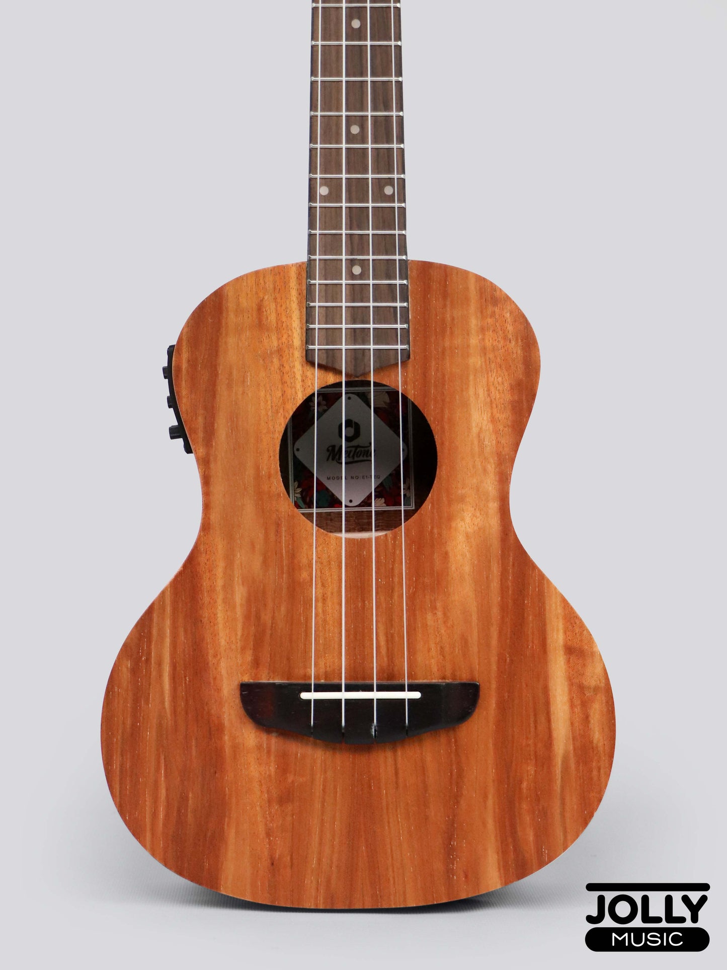 MeiTone E1-TE Tenor All-Acacia Ukulele w/ UK-T3 pickup