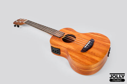 MeiTone E1-TE Tenor All-Acacia Ukulele w/ UK-T3 pickup