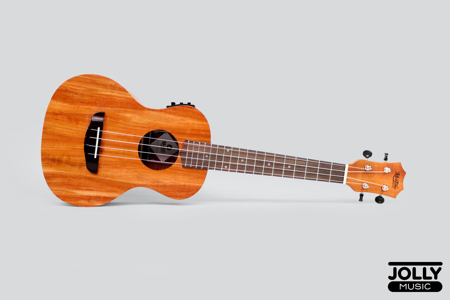 MeiTone E1-TE Tenor All-Acacia Ukulele w/ UK-T3 pickup