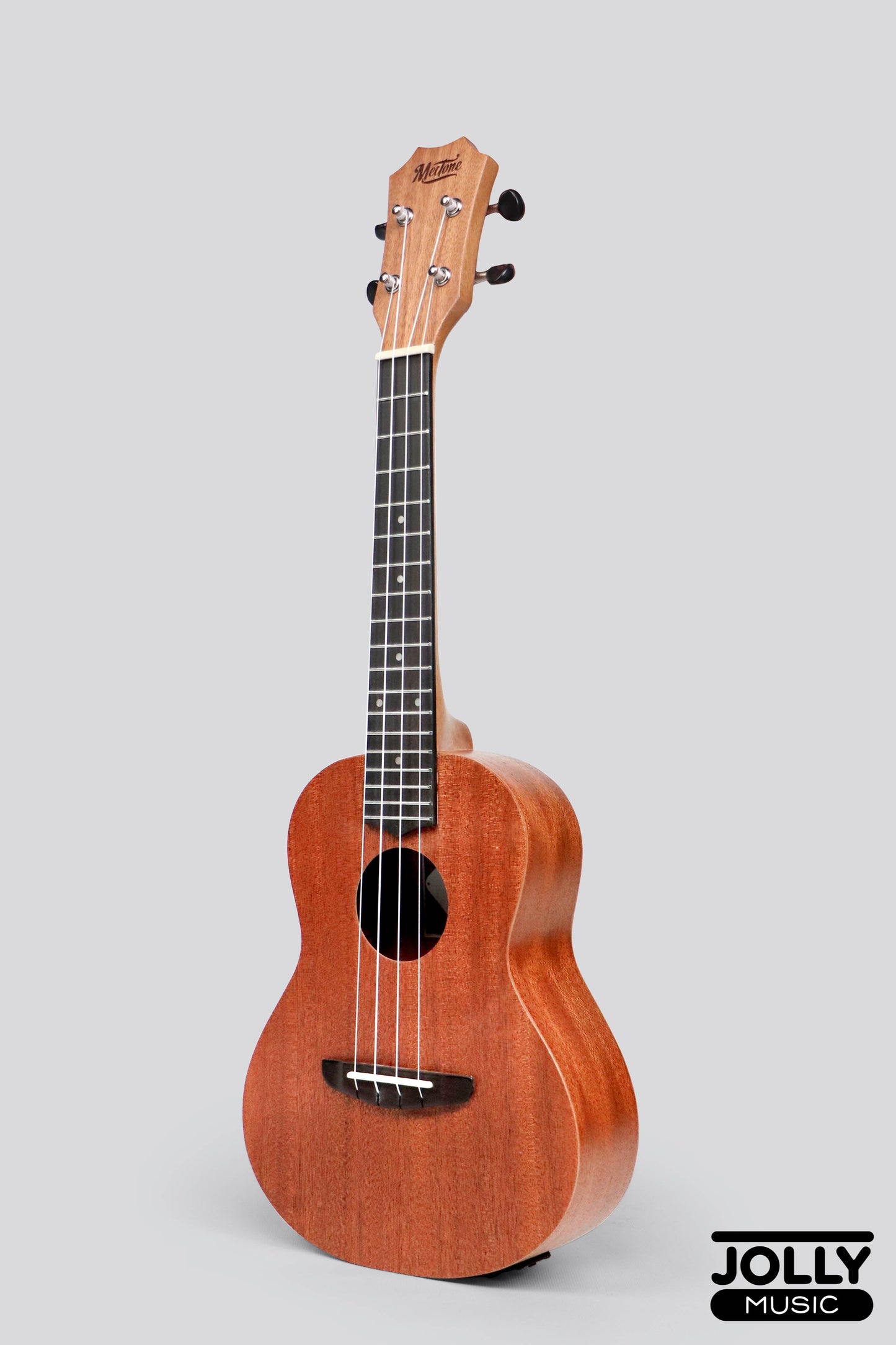 MeiTone M1-CE Concert All-Mahogany Ukulele w/ UK-T3 pickup