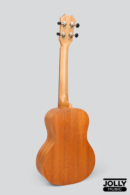 MeiTone M1-TE Tenor All-Mahogany Ukulele w/ UK-T3 pickup