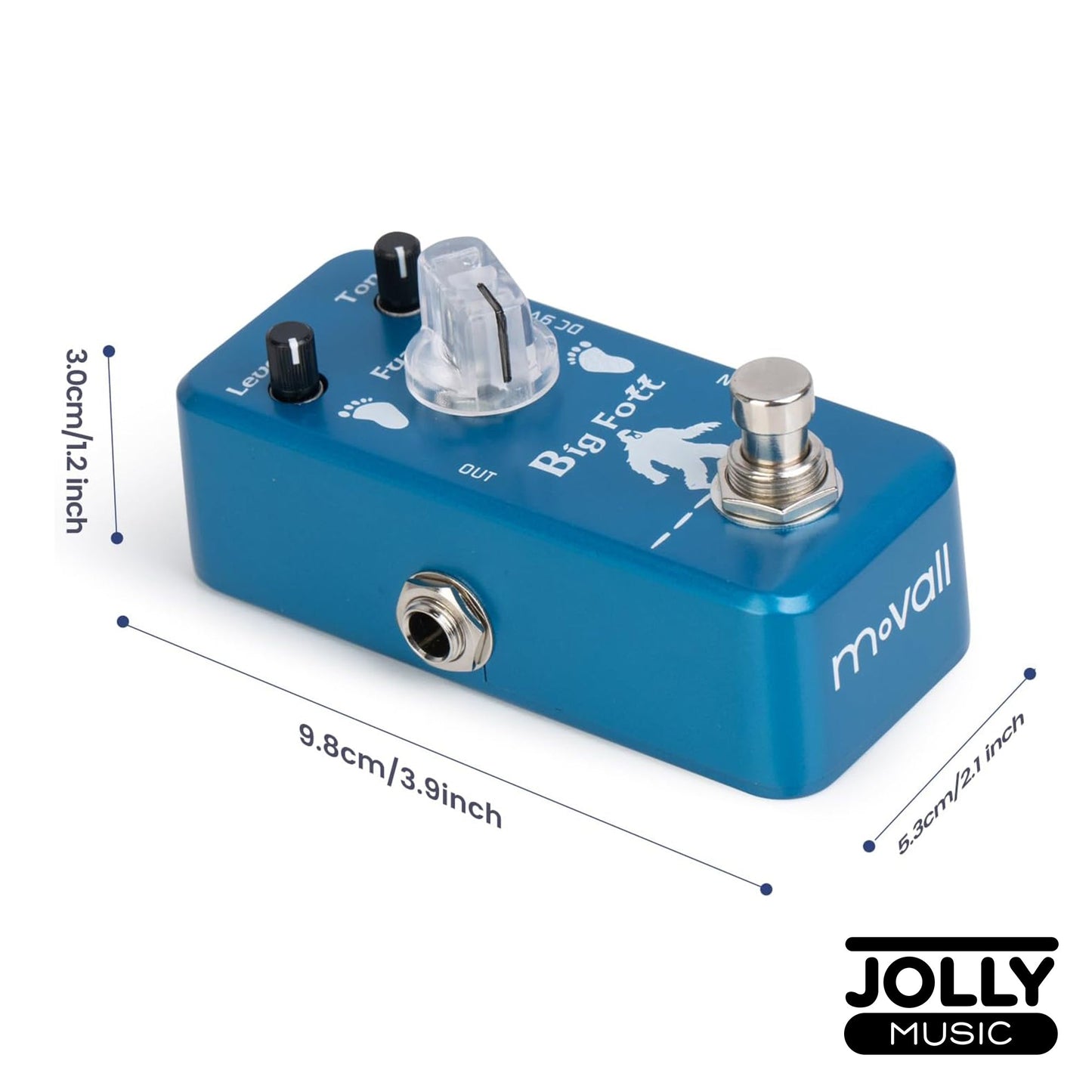 Movall MP-303 Big Fott Mini Fuzz Pedal