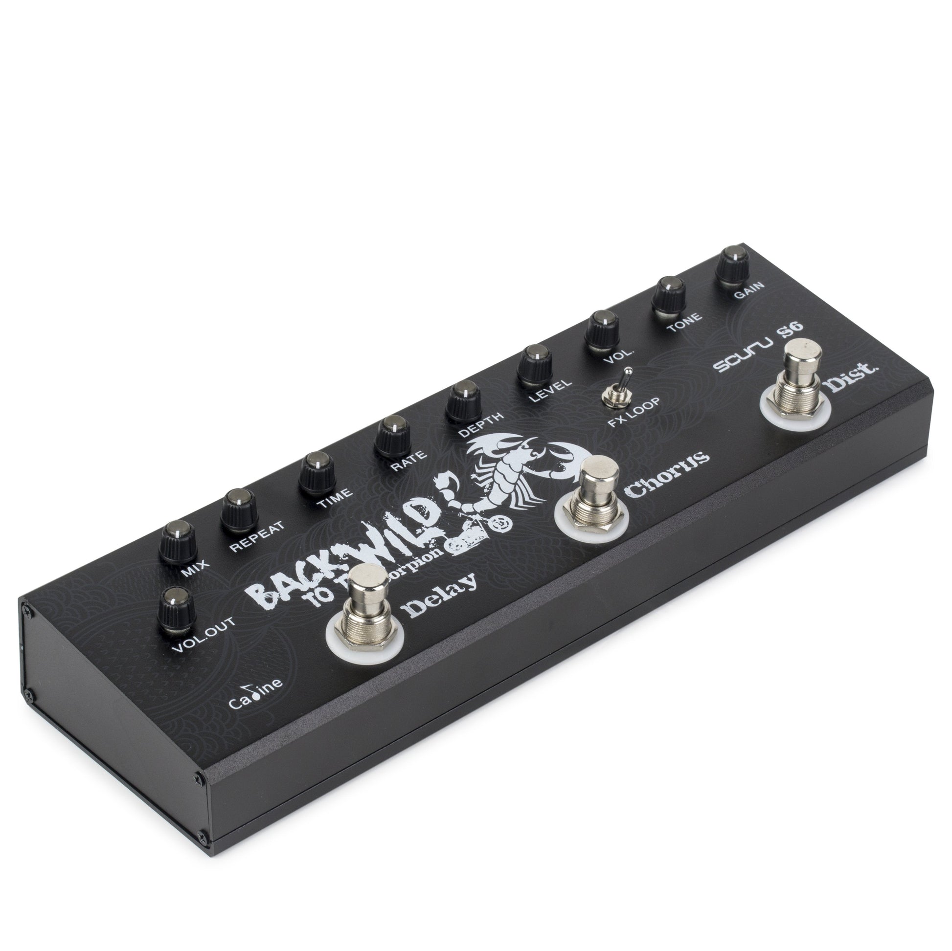 Scuru S6 Analog Multi-Effect Pedal - GuitarPusher