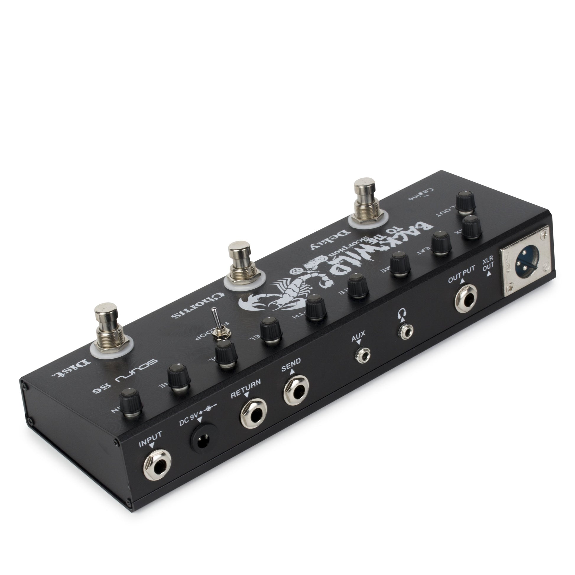 Scuru S6 Analog Multi-Effect Pedal - GuitarPusher