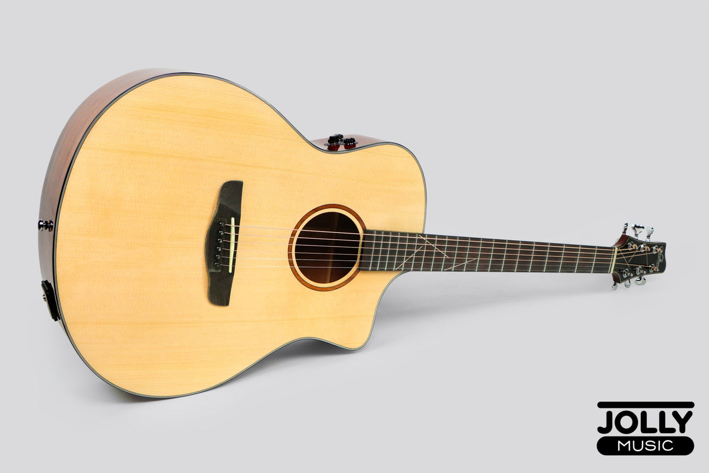 Sevillana 2101 EQ All-Solid Acoustic-Electric Guitar - Natural