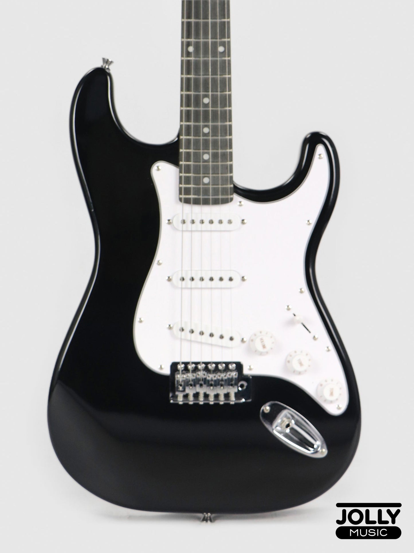 Smiger L-G1 S-Style Electric Guitar - Black