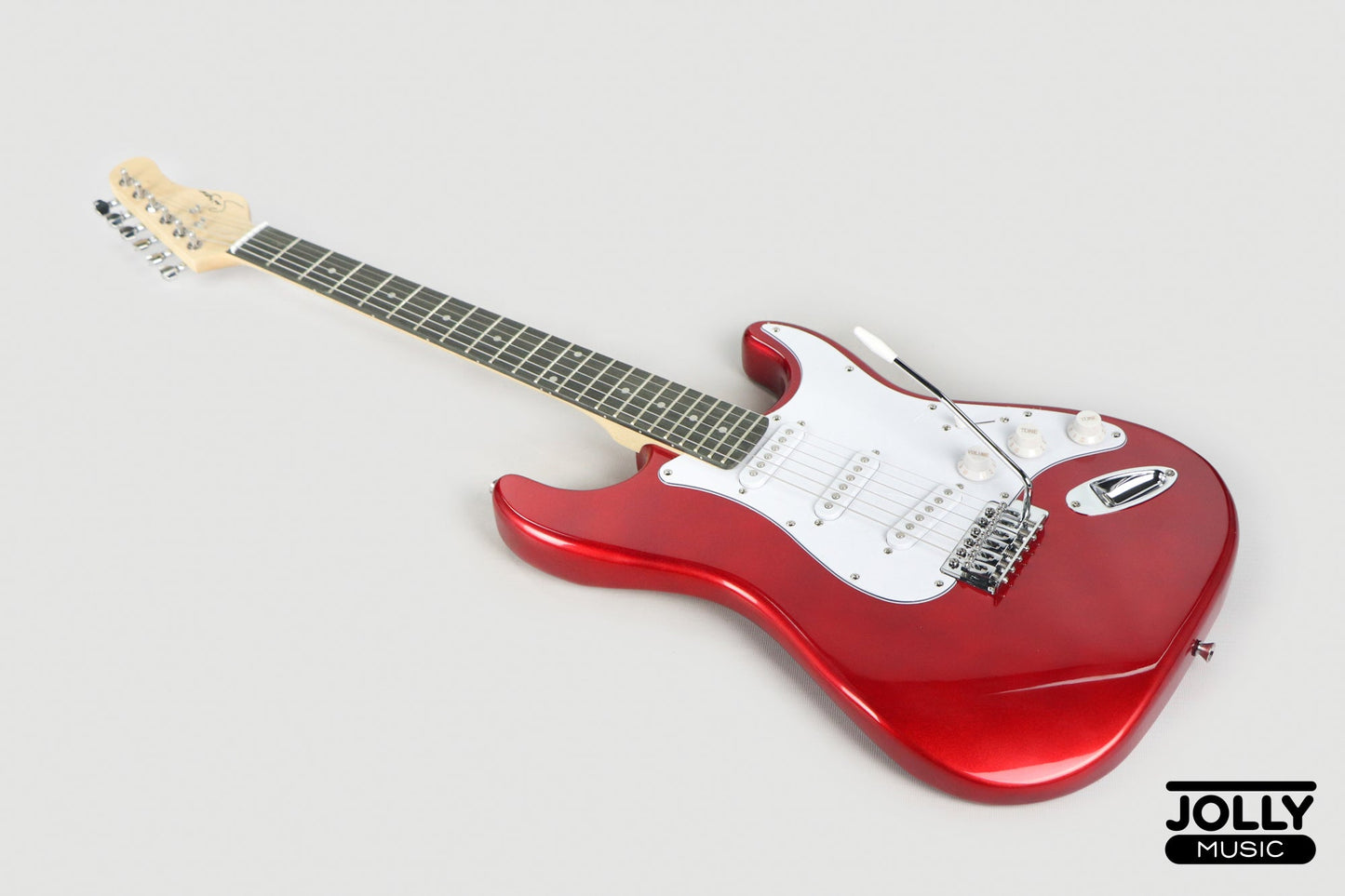 Smiger L-G1 S-Style Electric Guitar - Metallic Red