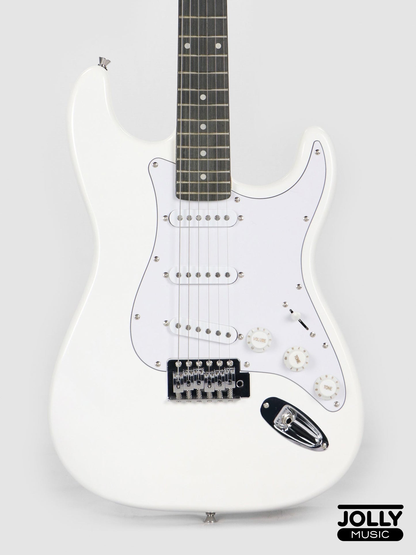 Smiger L-G1 S-Style Electric Guitar - White