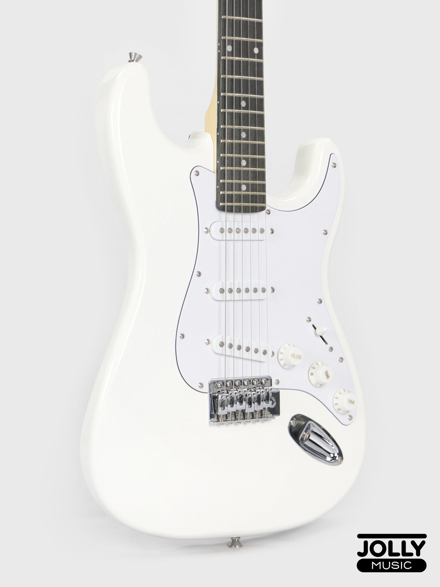 Smiger L-G1 S-Style Electric Guitar - White