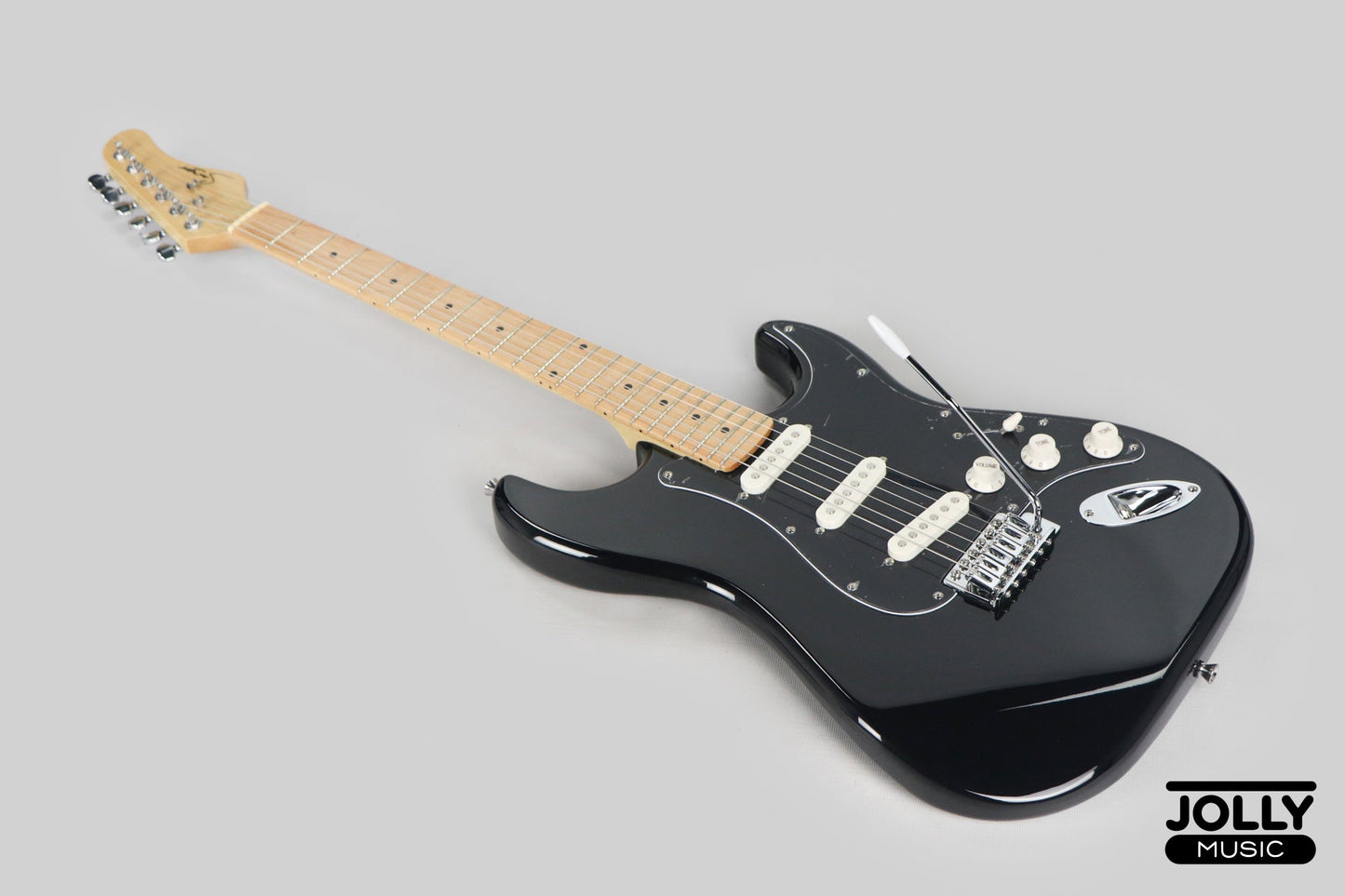 Smiger L-G2 S-Style Electric Guitar - Black