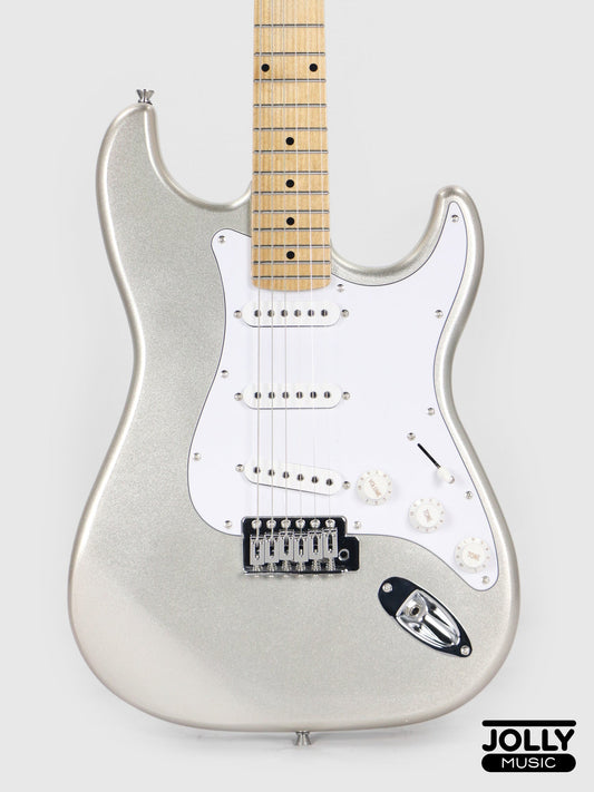 Smiger L-G2 S-Style Electric Guitar - Clay Me (Metallic Silver)