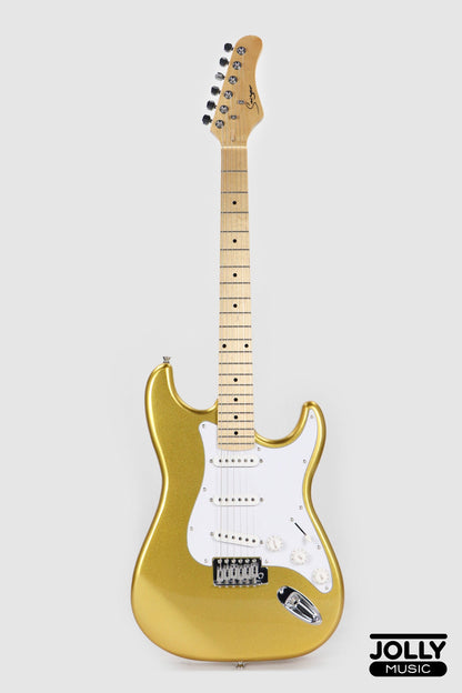 Smiger L-G2 S-Style Electric Guitar - Gold