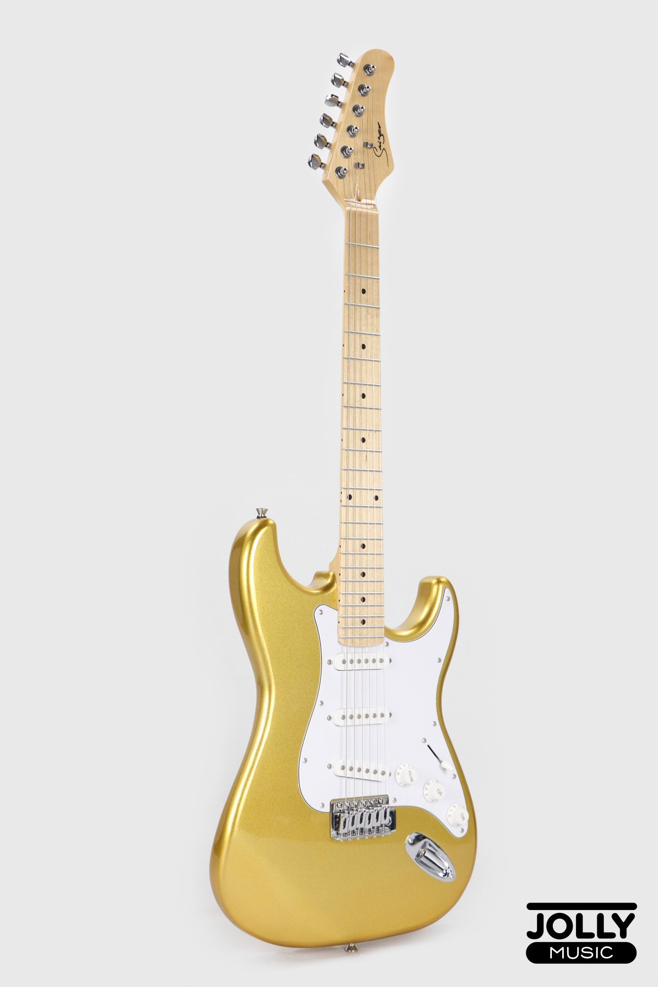 Smiger L-G2 S-Style Electric Guitar - Gold