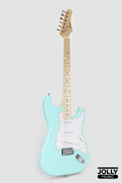 Smiger L-G2 S-Style Electric Guitar - Blue Green