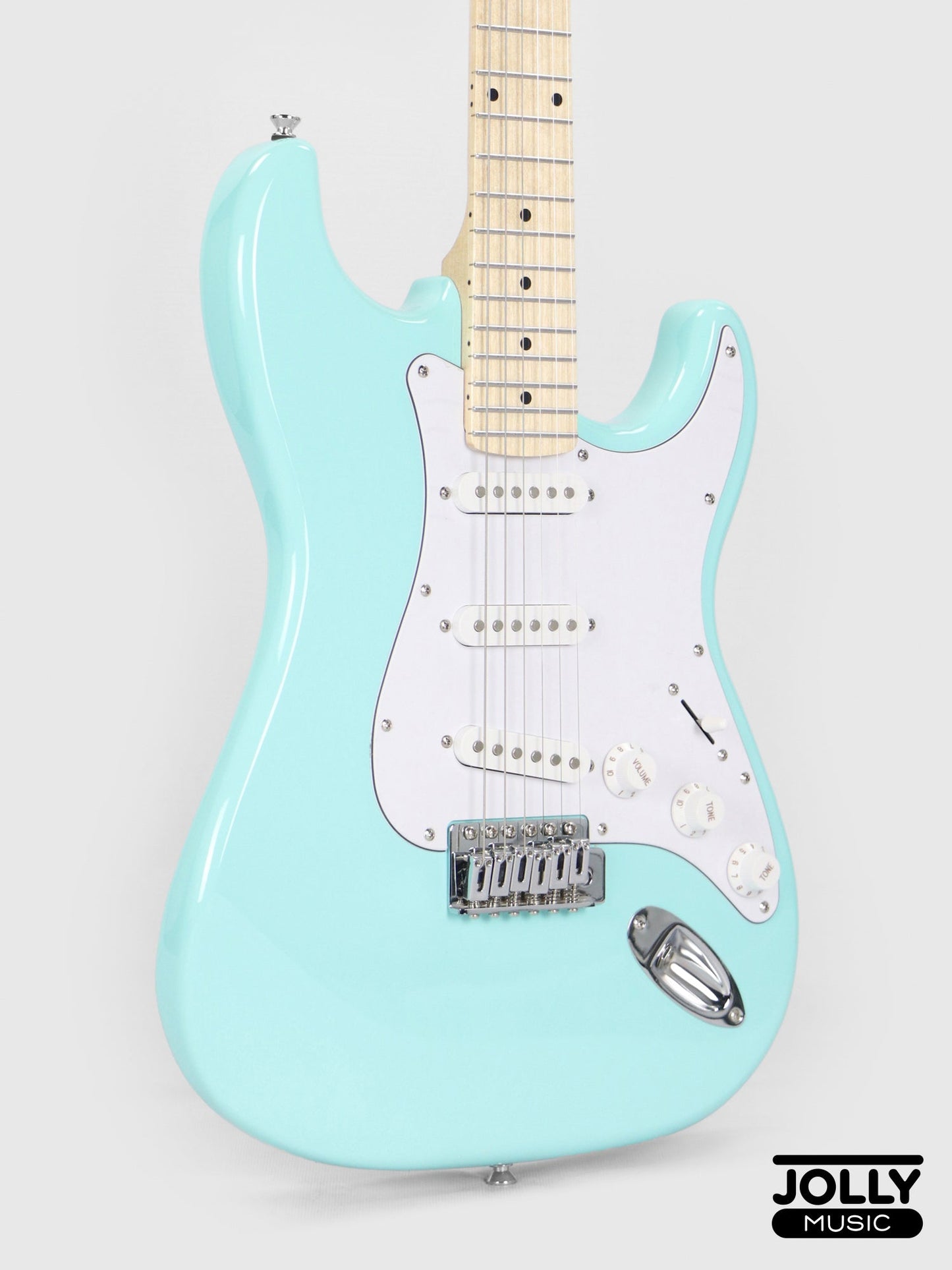 Smiger L-G2 S-Style Electric Guitar - Blue Green