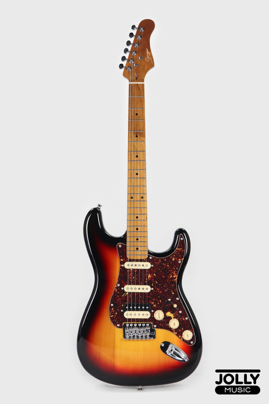 Smiger L-G2 PRO HSS S-Style Electric Guitar High Grade - Sunburst