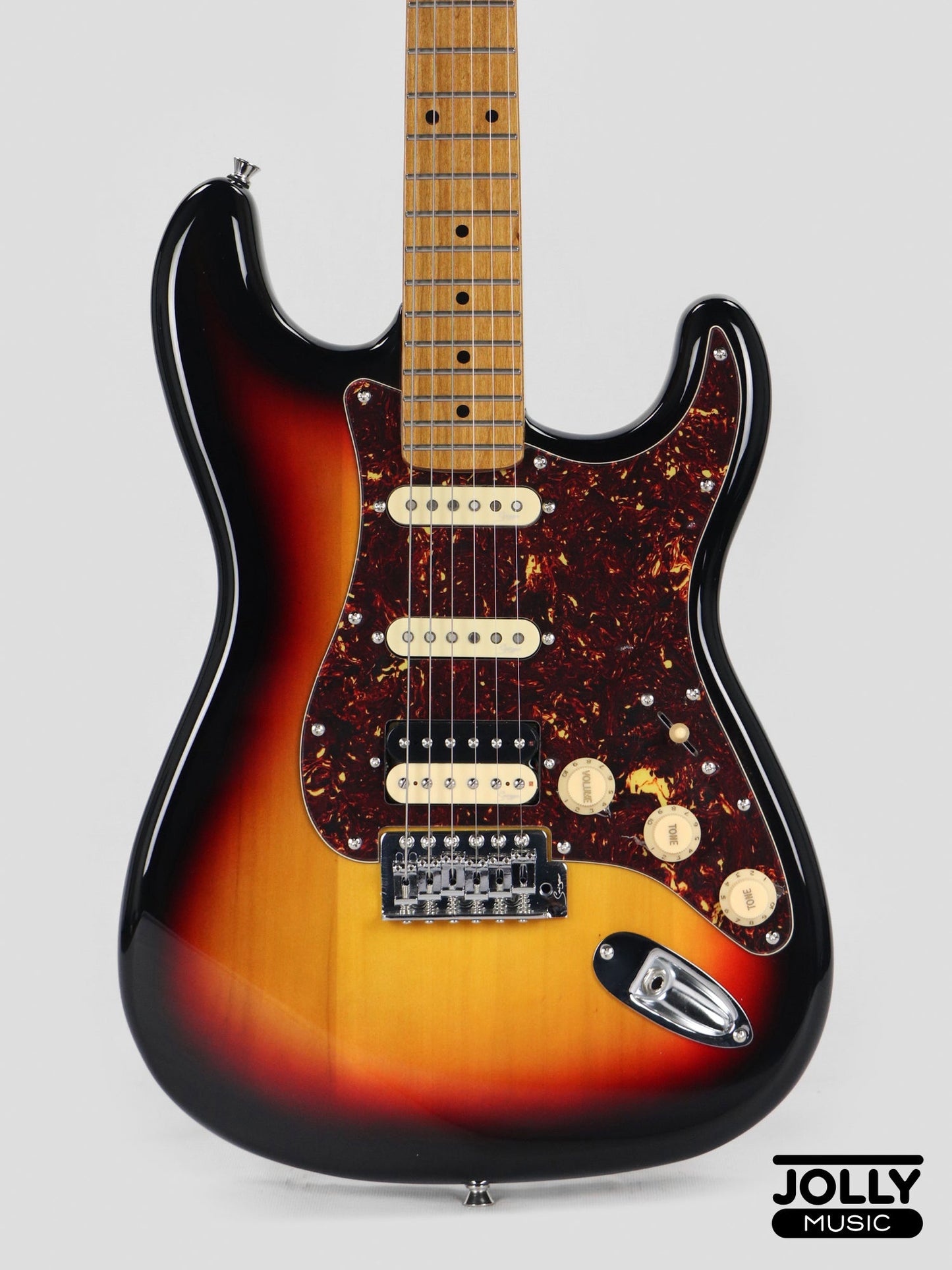 Smiger L-G2 PRO HSS S-Style Electric Guitar High Grade - Sunburst