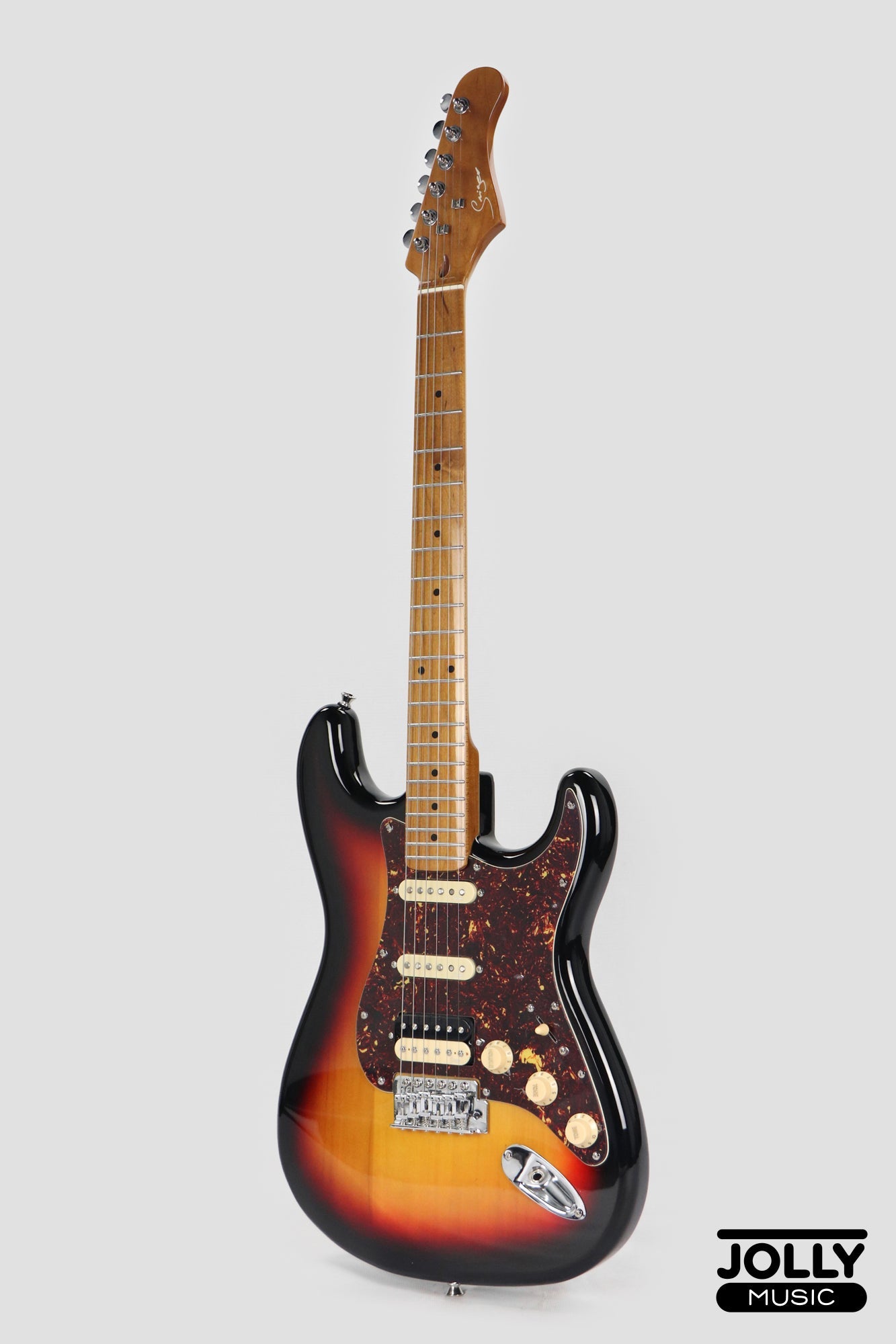 Smiger L-G2 PRO HSS S-Style Electric Guitar High Grade - Sunburst