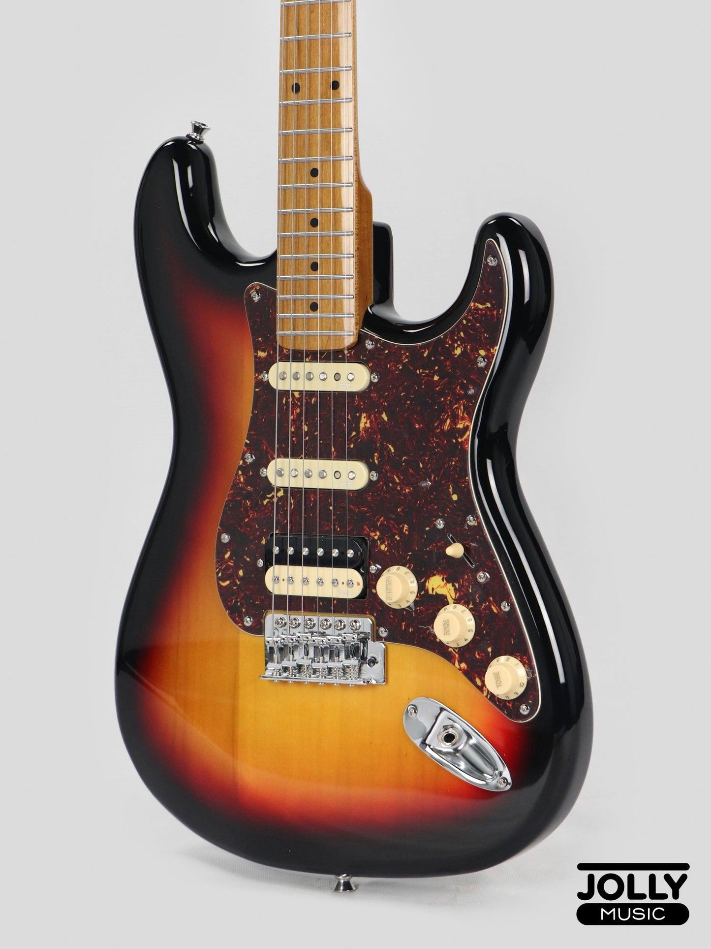 Smiger L-G2 PRO HSS S-Style Electric Guitar High Grade - Sunburst