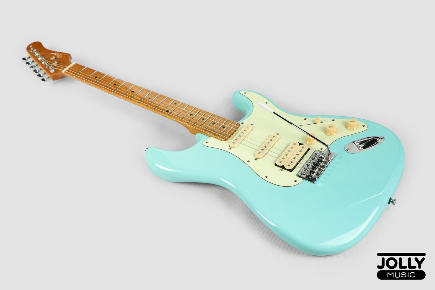 Smiger L-G2 PRO HSS S-Style Electric Guitar High Grade - Light Blue