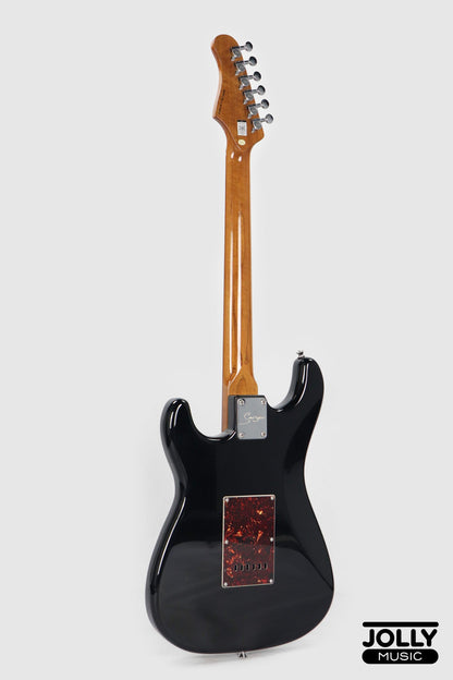 Smiger LG-2-PRO-S S-Style Electric Guitar - Black